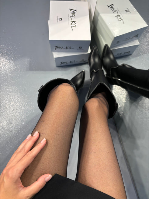 ISSI TAŞLI BİYELİ ÇİZME